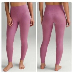 Lululemon Align Ribbed High Rise HR Pant 28" Velvet Dust size 2 Sold Out